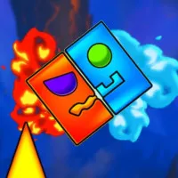 PLay Fire And Water Geometry Dash now!